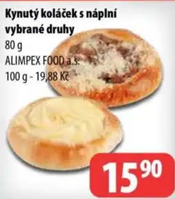 Partner Maloobchodní síť Kynutý koláček s náplní nabídka