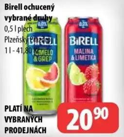 Partner Maloobchodní síť Birell ochucený nabídka