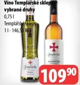 Partner Maloobchodní síť Víno Templářské sklepy nabídka