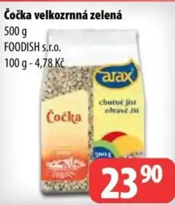 Partner Maloobchodní síť Čočka velkozrnná zelená nabídka