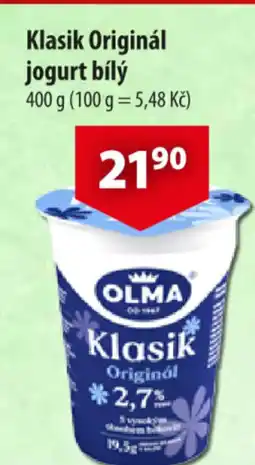CBA Olma Klasik Originál jogurt bílý nabídka