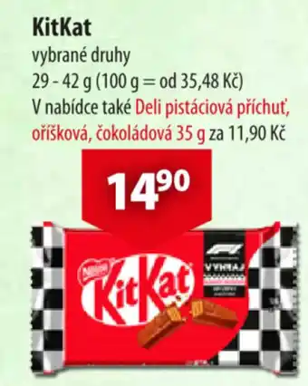 CBA KitKat nabídka
