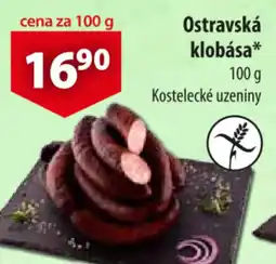 CBA Ostravská klobása nabídka