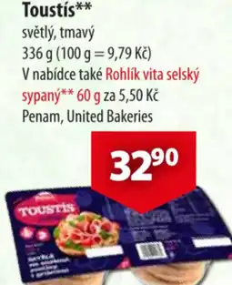 CBA Toustís nabídka