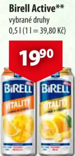 CBA Birell Active nabídka