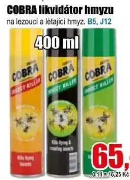 EVA COBRA likvidátor hmyzu nabídka
