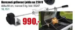 EVA Nerezová grilovací jehla na 230 V nabídka