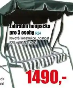 EVA Zahradní houpačka pro 3 osoby nabídka