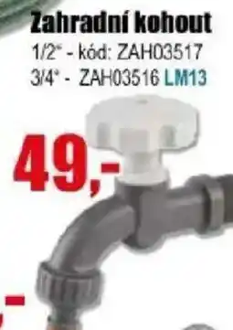 EVA Zahradní kohout nabídka