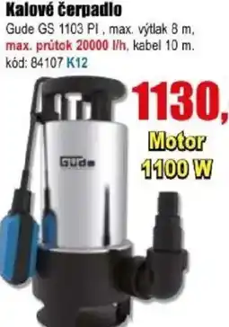 EVA Kalové čerpadlo nabídka