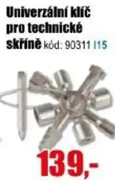 EVA Univerzální klíč pro technické skříně nabídka