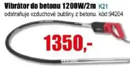 EVA Vibrátor do betonu 1200W/2m nabídka