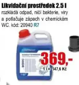 EVA Likvidační prostředek nabídka