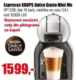 EVA Espresso KRUPS Dolce Gusto Mini Me nabídka