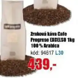 EVA Zrnková káva Cafe Progreso EXCELSO 100% Arabica nabídka