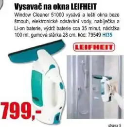 EVA Vysavač na okna LEIFHEIT nabídka