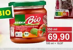 PLUS JIP Omáčka boloňská vegetariánská BIO nabídka