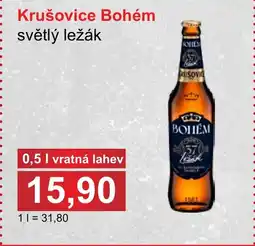 PLUS JIP Krušovice Bohém nabídka