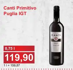 PLUS JIP Canti Primitivo Puglia IGT nabídka