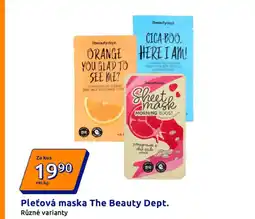Action Pleťová maska The Beauty Dept. nabídka