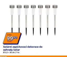 Action Solární zapichovací dekorace do zahrady Solar nabídka