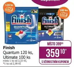 Teta Finish Quantum 120 ks, Ultimate 100 ks nabídka