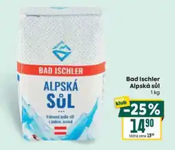 Billa Bad Ischler Alpská sůl nabídka