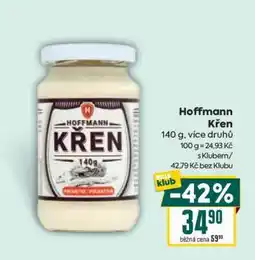 Billa Hoffmann Křen nabídka