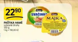 Flop PAŠTIKA HAMÉ vybrané druhy nabídka