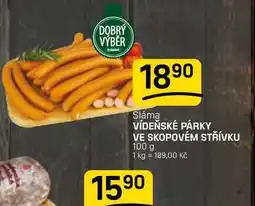 Flop VÍDEŇSKÉ PÁRKY VE SKOPOVÉM STŘÍVKU nabídka