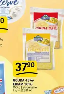 Flop GOUDA 48% EIDAM 30% 150 g | strouhané nabídka