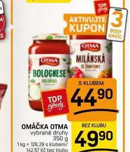 Flop OMÁČKA OTMA vybrané druhy nabídka