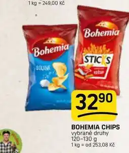 Flop BOHEMIA CHIPS vybrané druhy nabídka
