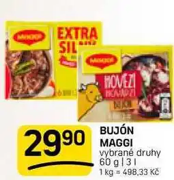 Flop BUJÓN MAGGI vybrané druhy nabídka