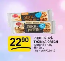 Flop PROTEINOVÁ TYČINKA OŘECH vybrané druhy nabídka