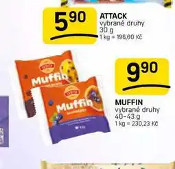 Flop MUFFIN vybrané druhy nabídka
