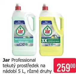 Teta Jar Professional tekutý prostředek na nádobí 5 L, různé druhy nabídka