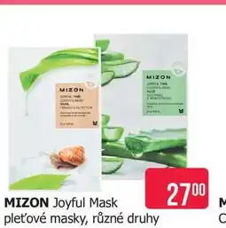 Teta MIZON Joyful Mask pleťové masky, různé druhy nabídka