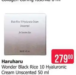 Teta Haruharu Wonder Black Rice 10 Hyaluronic Cream Unscented nabídka