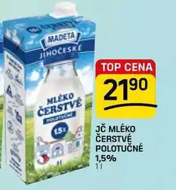 Flop JČ MLÉKO ČERSTVÉ POLOTUČNÉ 1,5% nabídka