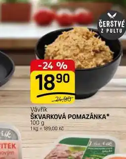 Flop ŠKVARKOVÁ POMAZÁNKA nabídka