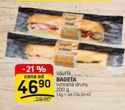 Flop BAGETA vybrané druhy nabídka