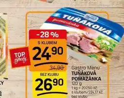 Flop TUŇÁKOVÁ POMAZÁNKA nabídka