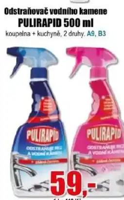 EVA Odstraňovač vodního kamene PULIRAPID nabídka