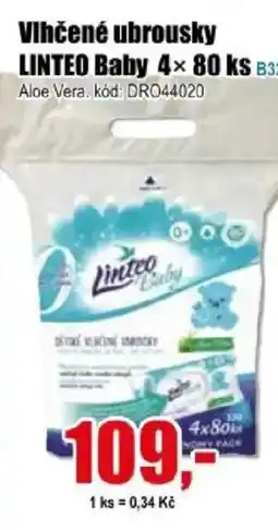 EVA Vlhčené ubrousky LINTEO Baby nabídka