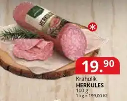 Potraviny CZ Krahulik Herkules nabídka