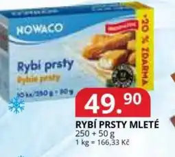 Potraviny CZ Rybí prsty mleté nabídka