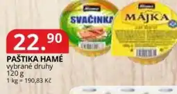 Potraviny CZ Paštika Hamé nabídka