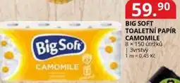Potraviny CZ Big soft toaletní papír camomile nabídka
