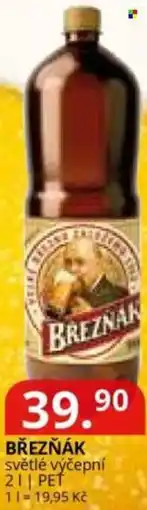 Potraviny CZ Březňák světlé výčepní nabídka